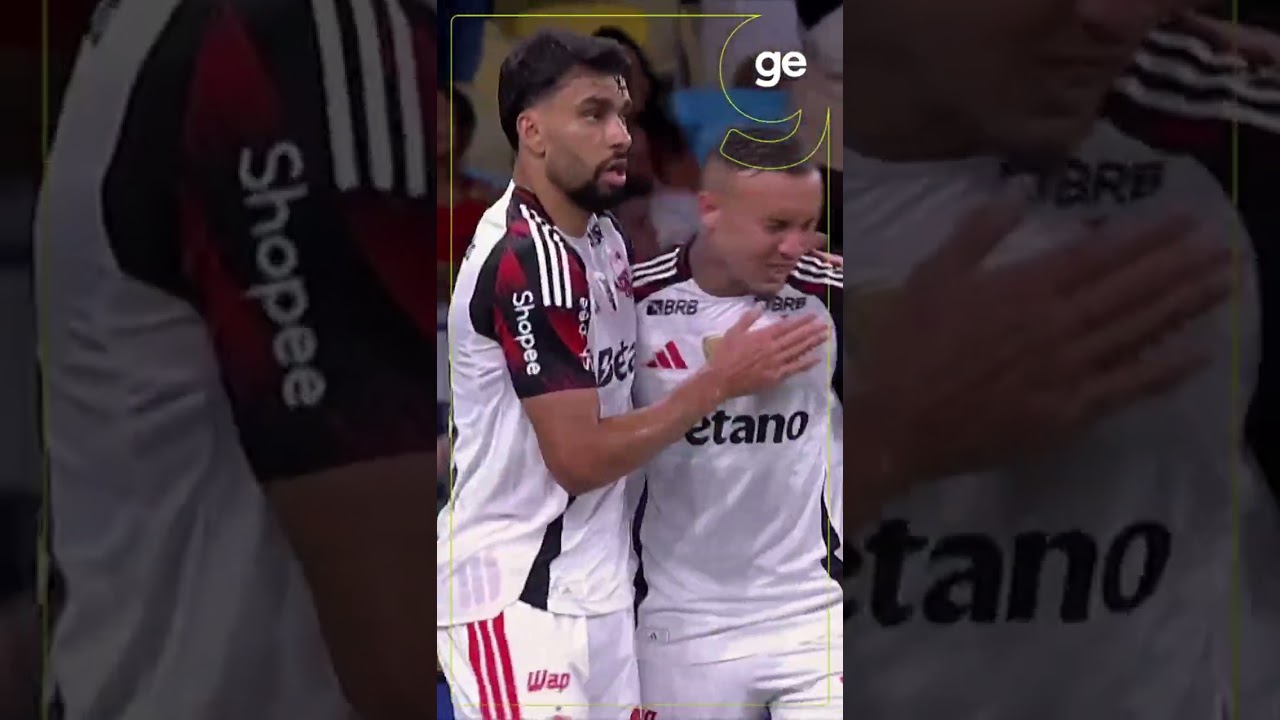 ELE DE NOVO! PAQUETÁ RECEBE DE CEBOLINHA E MARCA UM GOLAÇO! | #shorts | ge.globo