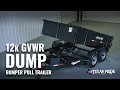 Walk Around: 12K lb GVWR Bumper Pull Dump Trailer | Texas Pride