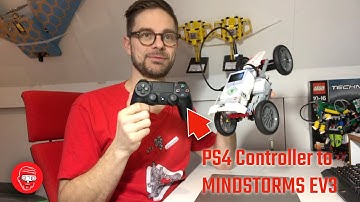 How to connect a PS4 controller to a MINDSTORMS EV3 robot in under 5 minutes!