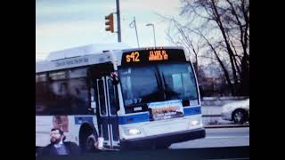 MTA Bus S42 Bus Announcement to Clyde Pl And Arnold St