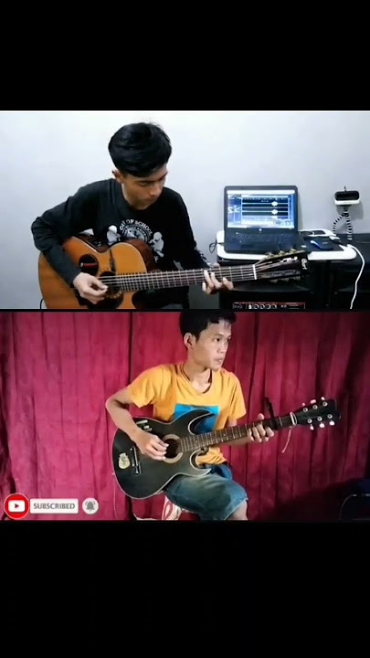 Melodi pertama (ilusi tak bertepi) suara guitar Effect dengan tidak ada Effect