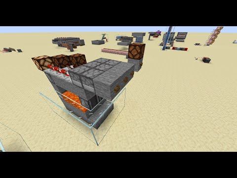 Vertical Tileable Redstone Pulse Extender (Revision)
