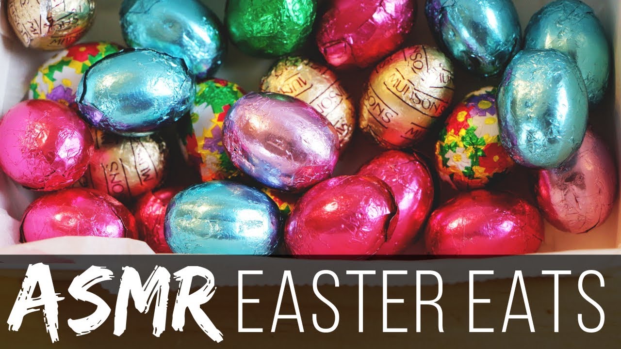 💤 Easter Chocolates ASMR | Whisper, Crinkling, Eating Sounds - YouTube