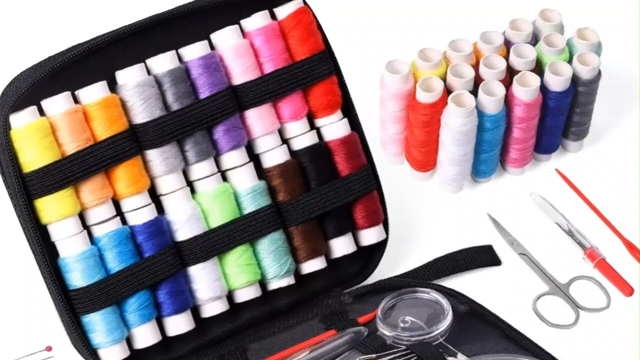 JUNING Sewing Kit – Compact, Travel-Friendly, & Packed with Essentials!