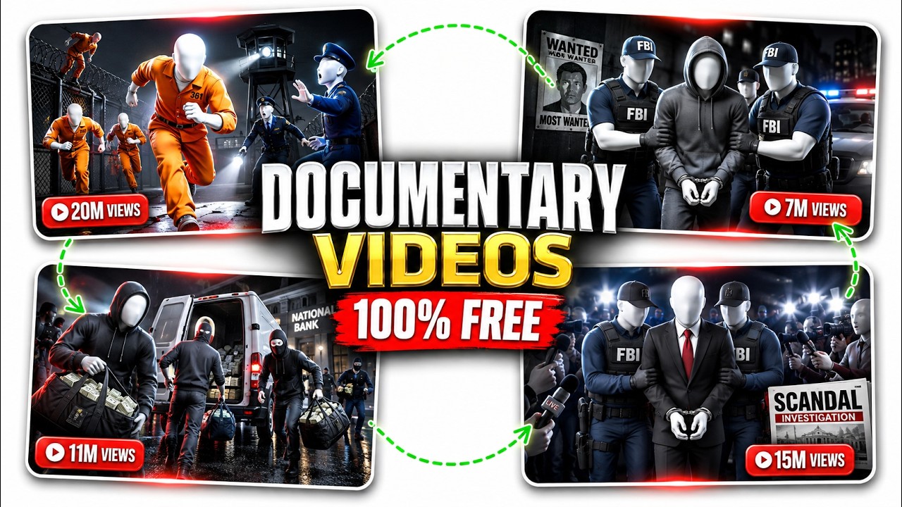 How To Create This Viral 3D Documentary Niche | 100% FREE With Ai