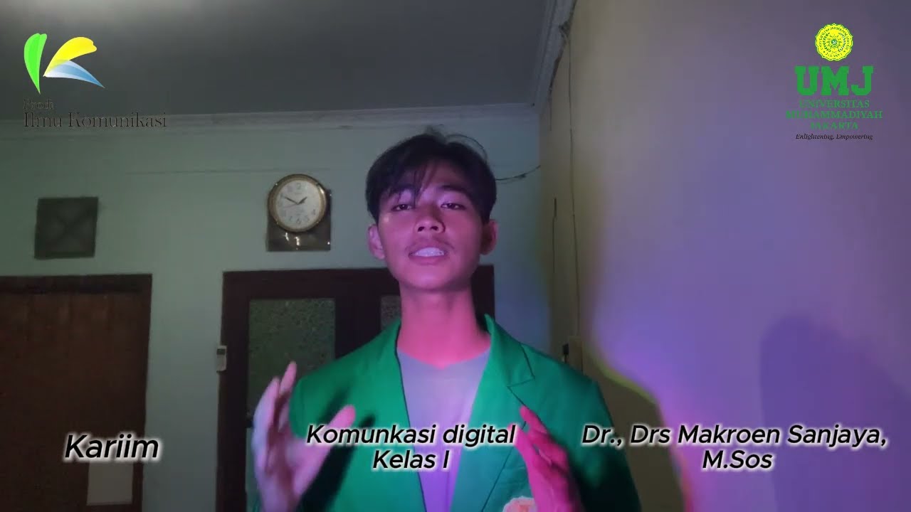 Pemaparan Materi Mengenai Karakteristik Media Baru Dengan Konsep Dari Terry Flew