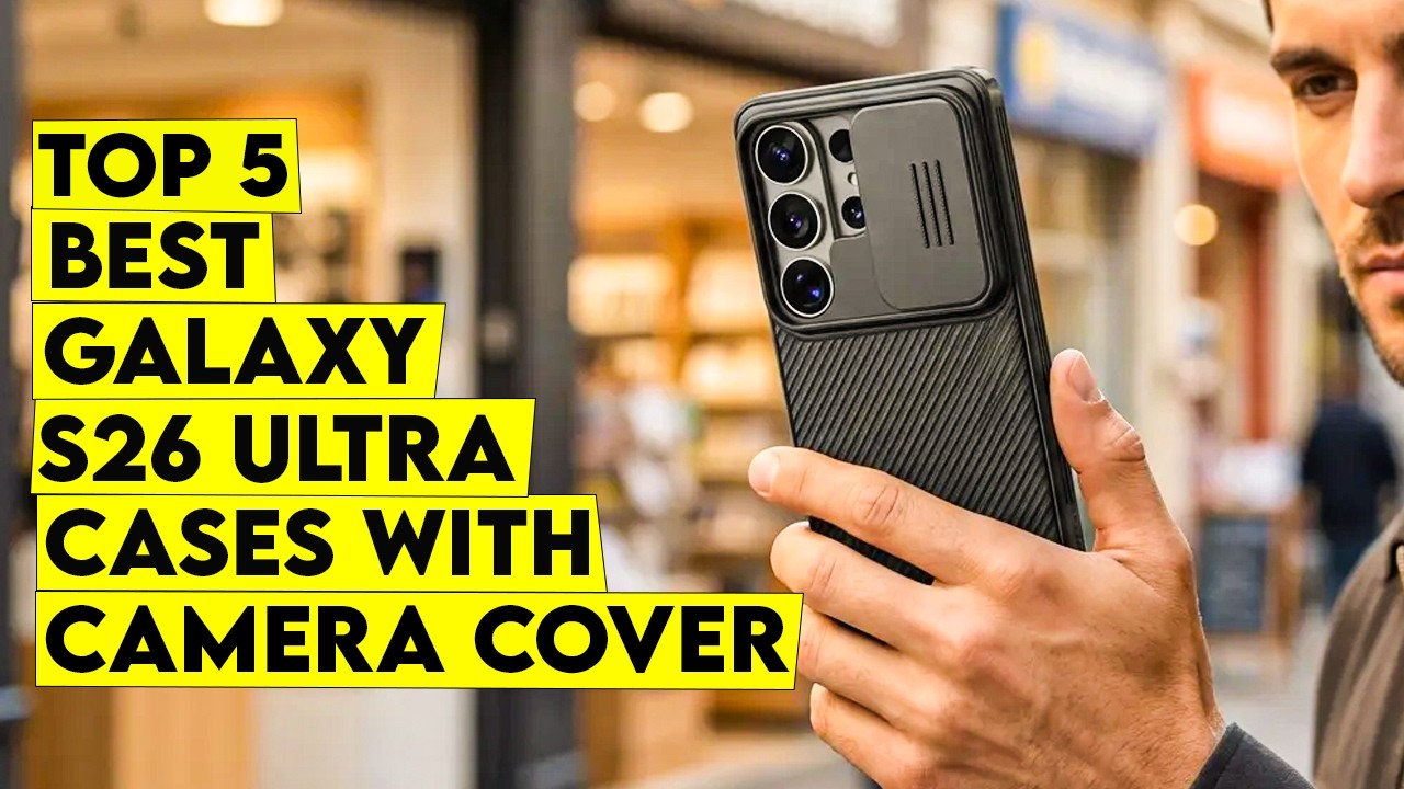 Top 5 Best Galaxy S26 Ultra Cases with Camera Cover🔥 – Ultimate Lens Protection Guide