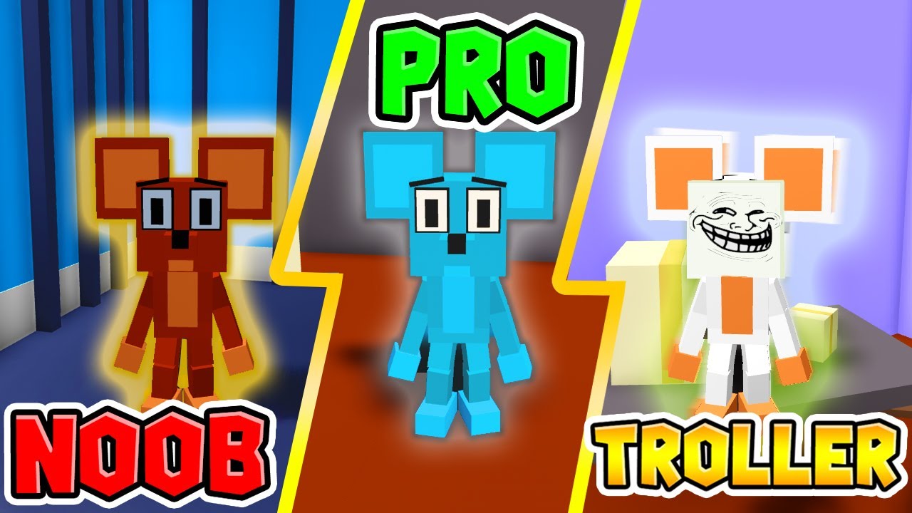 Types Of Players In Roblox Kitty Mice Edition Part 1 Youtube - kitty gamer roblox youtube