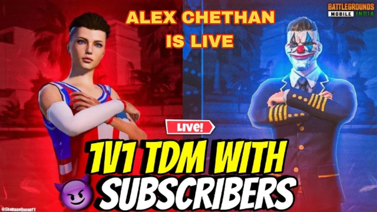 🛑ALEX CHETHAN IS LIVE 🛑 7 CHICKEN DINNER 🍗 CHALLENGE LET'S PLAY #BGMI # ...
