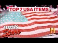 Pawn Stars: TOP 7 U.S.A. ITEMS | History