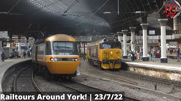 *Class 50s + Platinum 67* Trains At York (ECML) | 23/7/22