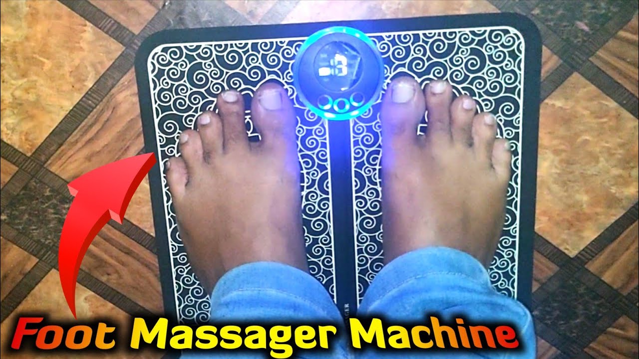 foot massager mat kaise use kare EMS Foot Massager How to Use
