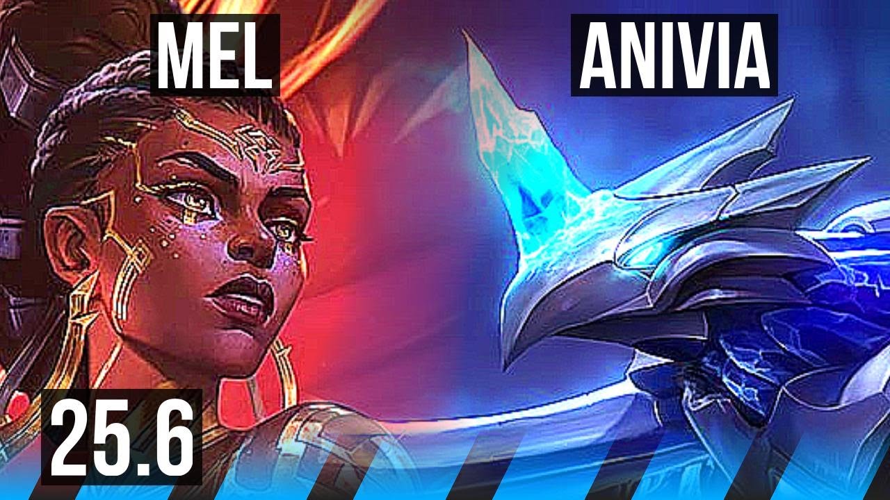 MEL vs ANIVIA (MID) | Dominating | EUW Master | 25.6