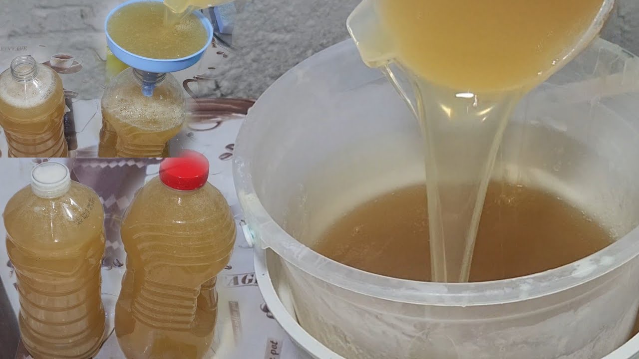 Sabão em gel de limão caseiro:Aroma natural ,limpeza certa 