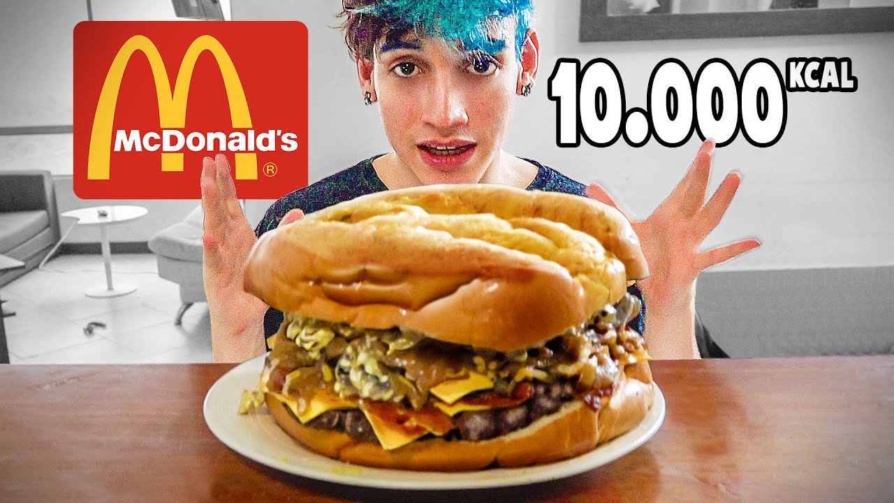 Download CREO un BIG MAC GIGANTE | +10.000 calorias challenge | reto de comida de McDonald's