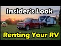 Prepping the RV between rentals