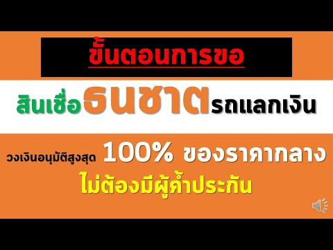 วีดีโอ: วิธีรับสินเชื่อรถยนต์ที่ Sberbank