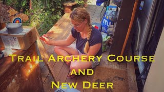 Trail Archery Course Improvements and Pesse Canoe Neon Pearl