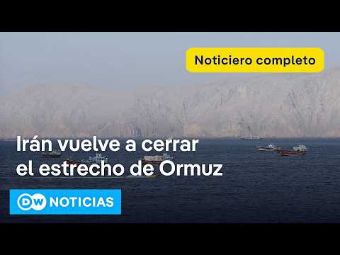 🔴 DW Noticias 18 de abril:  Irán cierra Ormuz y Trump amenaza con nuevos ataques