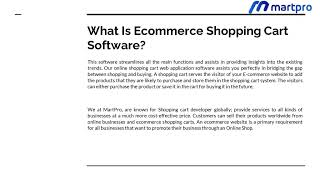 Ecommerce Shopping Cart Application screenshot 2