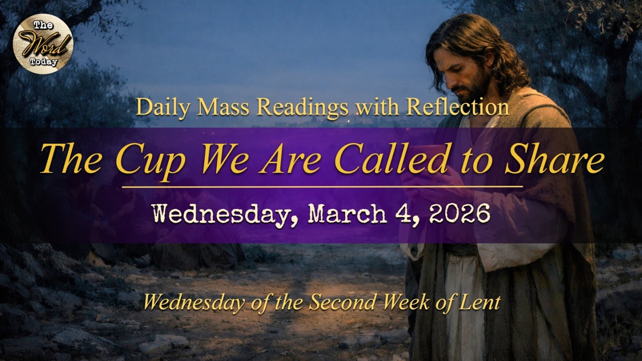 The Cup We Are Called to Share – Wednesday, March 4, 2026