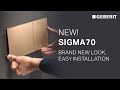 Introducing the new Geberit Sigma70 flush actuator plate