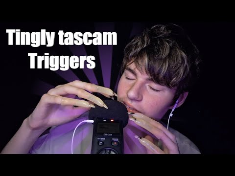 ASMR | Tingly tascam triggers op zeer hoge sensitiviteit💓🔋 (Vlaams gesproken)