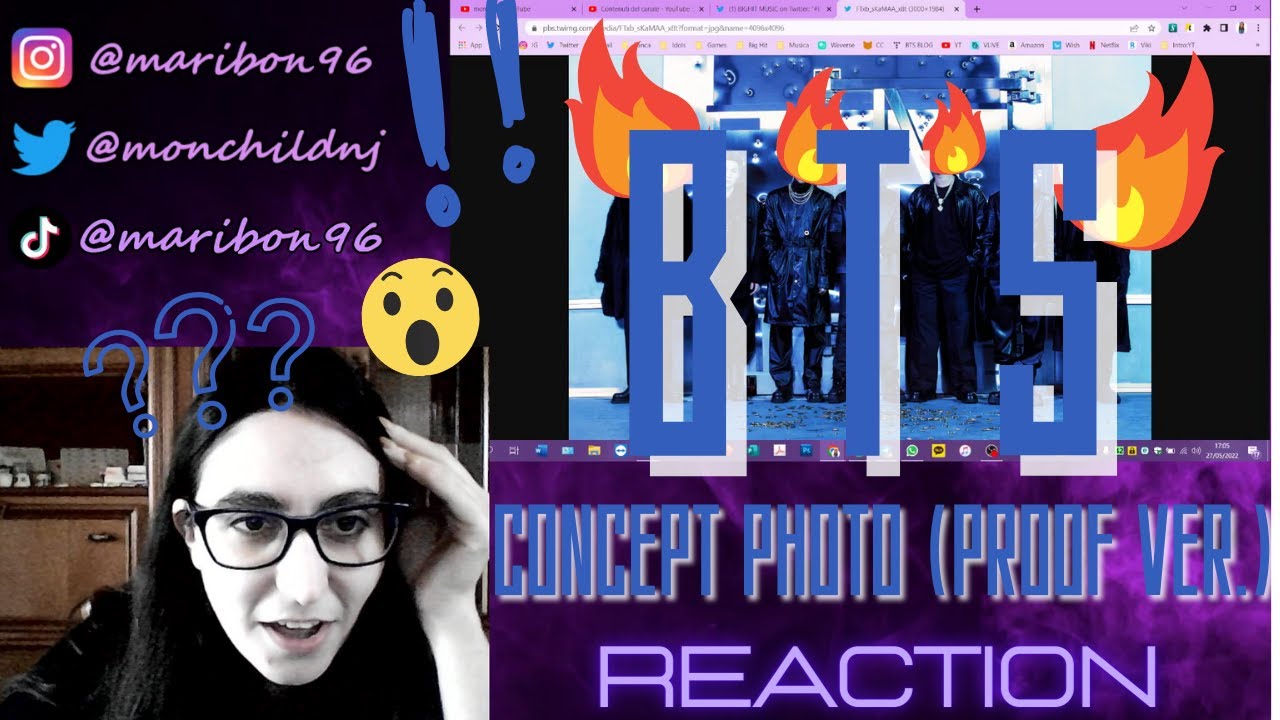 [ENG/ITA] Italian React to: BTS (방탄소년단) CONCEPT PHOTO (PROOF VER.)