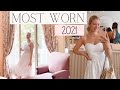 MOST WORN ITEMS OF 2021 * Closet Staples! Fashion, Shoes, Accessories