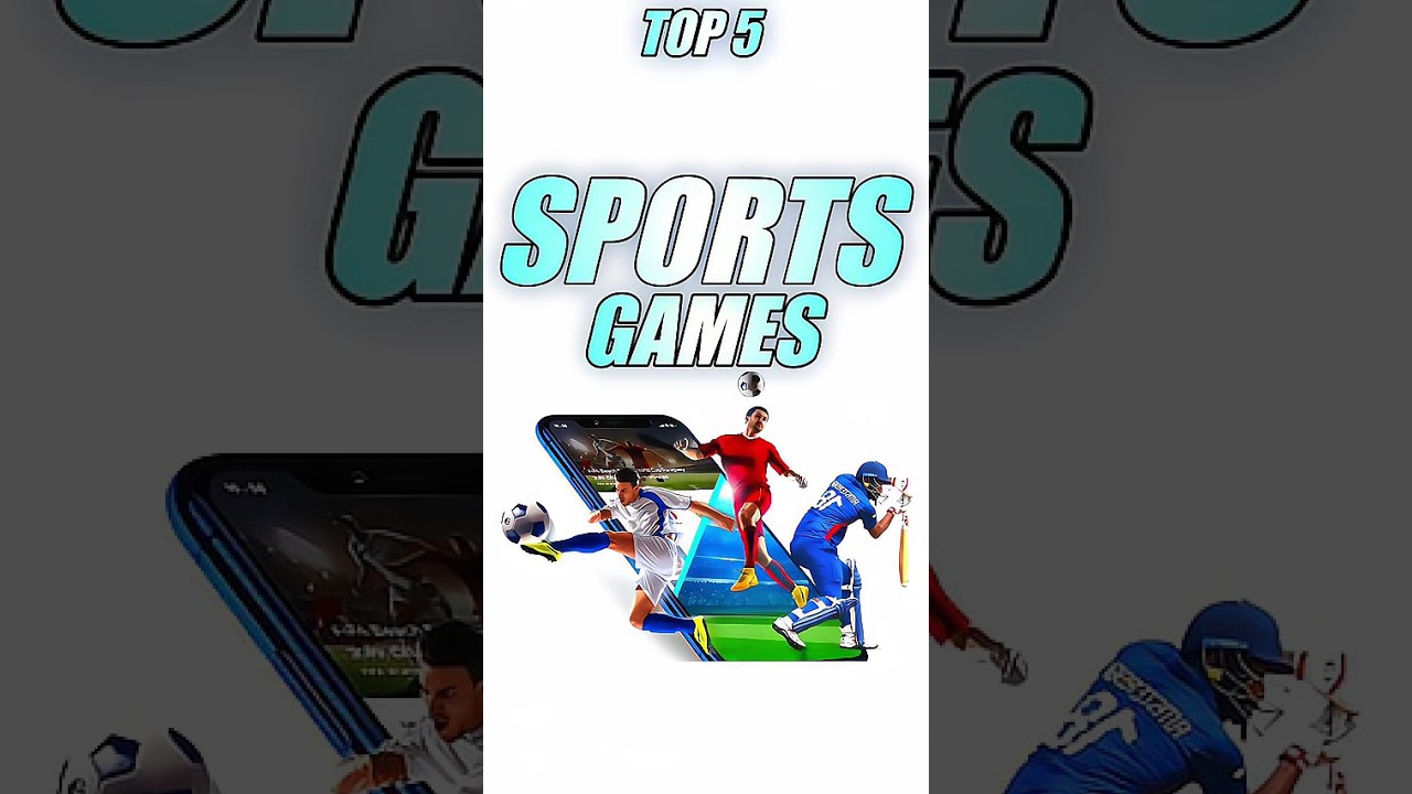 Top 5 Popular Sports Games for Android 2024 || 