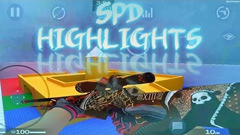 STRIKE PORT DESTRUCTION | RANDOM PLAYS HIGHLIGHTS SPD MOD SKIN | OFFLINE/ONLINE FPS ANDROID GAMEPLAY