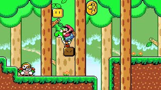 New Super Mario World 2: Around the World - Gameplay (Part 4) [Super Mario ROM hacks]