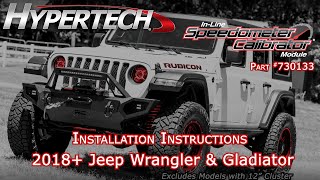 Correct Your Jeep Speedo For 54 Tires Hypertechs Inline Speedo Calibrator