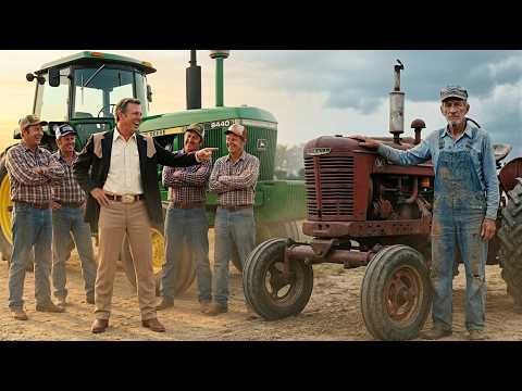 The Rich Man Mocked the Rusty Tractor and Bet $10,000 It Would Lose — The Crowd Fell Silent When the