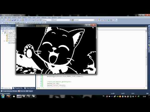 OpenCV Morphology ve Thresholding