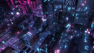 4K Video   abstract big data transfer #98   No Copyright Vj Loop Video