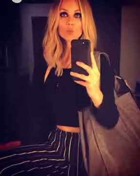Laura Vandervoort End of day  Delirious and red eyed but such
