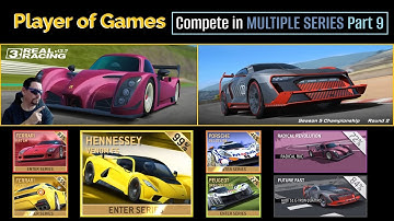 Compete in MULTIPLE SERIES Part 9 within Real Racing 3 Update 13.7 [Player of Games]