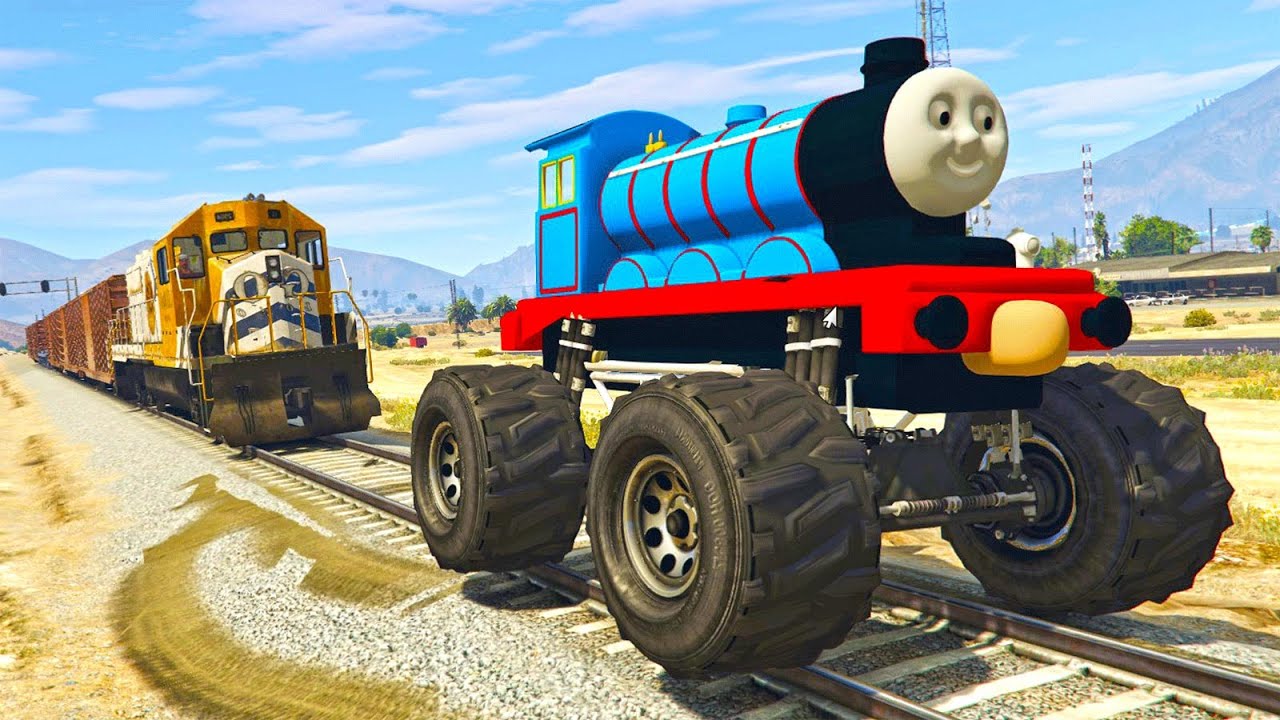 Can Thomas & Friends Monster Truck Stop Train In GTA 5?