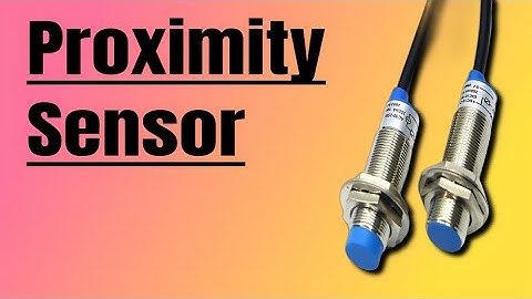 Proximity Sensor | instrumentation sensors