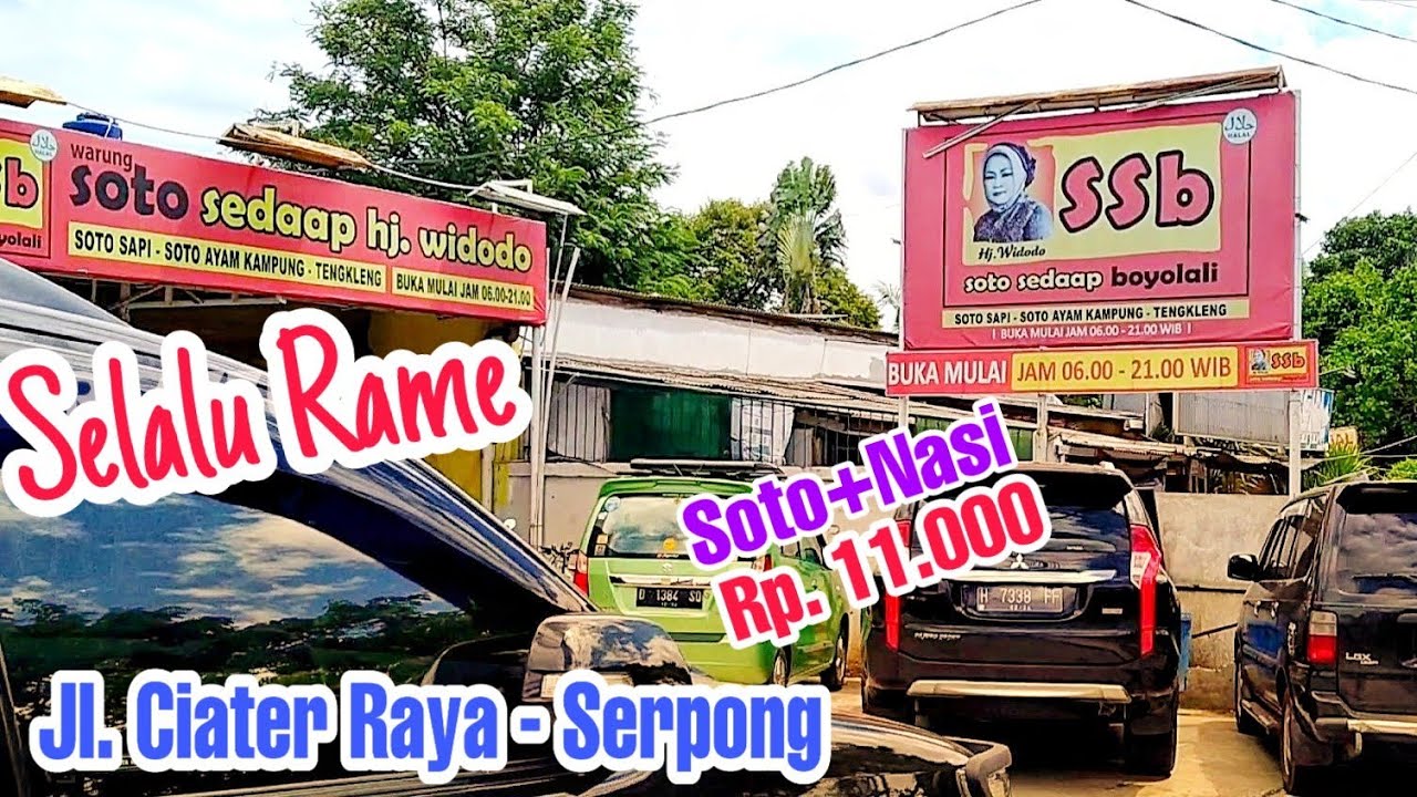 Soto Sedaap Boyolali (SSB) HJ.Widodo Ciater Serpong Tangel | Murah Enak