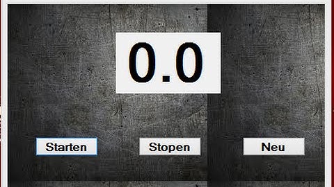 Create a Timer (Visual Studio) 1#