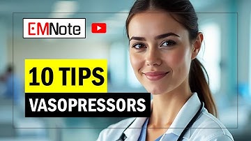 Vasopressor 10 Tips