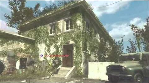 Cod MW3 Reaper Through a window AMAZING KILL!