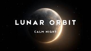 Lunar Orbit #01 — Calm Night Space Ambient | 1 Hour