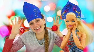Одевалки Барби. Костюм снегурочки своими руками. Одевалки Барби. Костюм снегурочки своими руками.