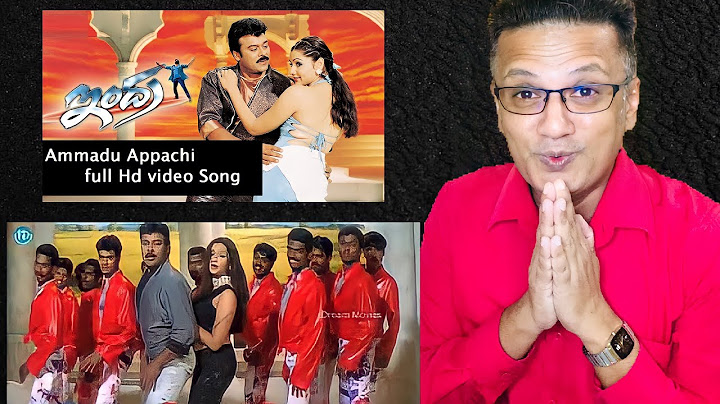 Ammadu Appachi Video Song Reaction || Indra Movie || Chiranjeevi || Arti Agarwal || Mani Sharma