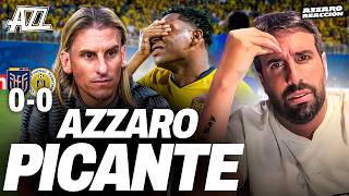 AZZARO REACCIÓN - ECUADOR EMPATÓ 0-0 CON CURAZAO Y QUEDÓ PRÁCTICAMENTE ELIMINADO DEL MUNDIAL