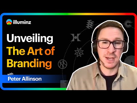 The Art of Branding with Peter Allinson. Head of Design at UKTV | illuminz podcasts - video from Illuminz