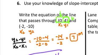 Unit 1C-1: Linear Equations Review